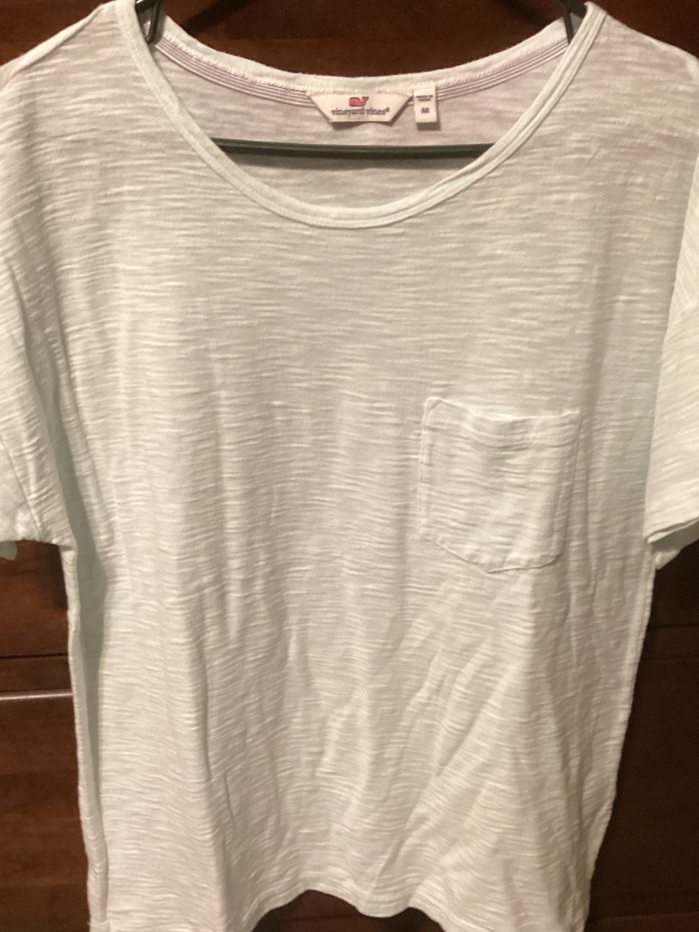 Vineyard Vines Mint Slub Short Sleeve Pocket Tee